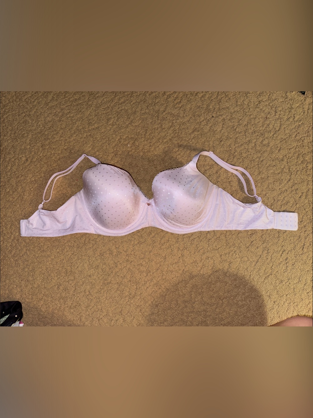 Victoria's Secret Light Purple Polka Dot Lightly Padded Underwire Bra